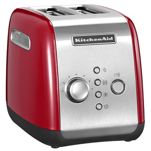 KitchenAid P2, 1100 Вт, красный/нерж. сталь - Тостер