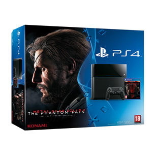 Mängukonsool PlayStation 4 (500 GB) + Metal Gear Solid V: The Phantom Pain