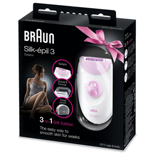 Epilator Braun Silk-épil 3 Legs&Body + pouch