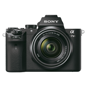 Peegelkaamera kere α7 II + objektiiv FE 28-70mm F3.5-5.6 OSS, Sony
