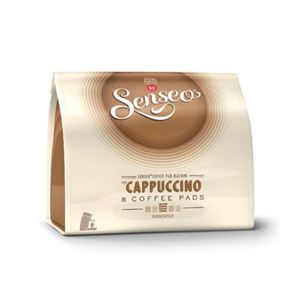 Чалдовая кофеварка Senseo Twist + кофейные подушечки Cappuccino, Douwe Egberts (3 пачки)