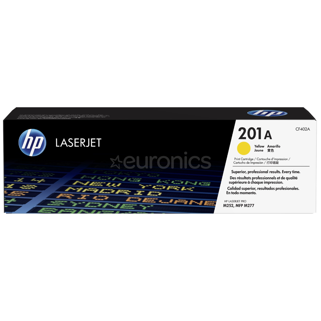 Тонер HP 201A (желтый)