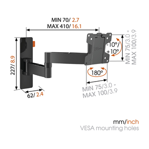 TV wall mount Vogel's W53050 (17-26")