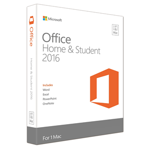 Office Home & Student 2016 for MAC, Microsoft / ENG