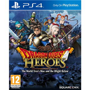 PS4 mäng Dragon Quest Heroes: The World Tree's Woe and the Blight Below