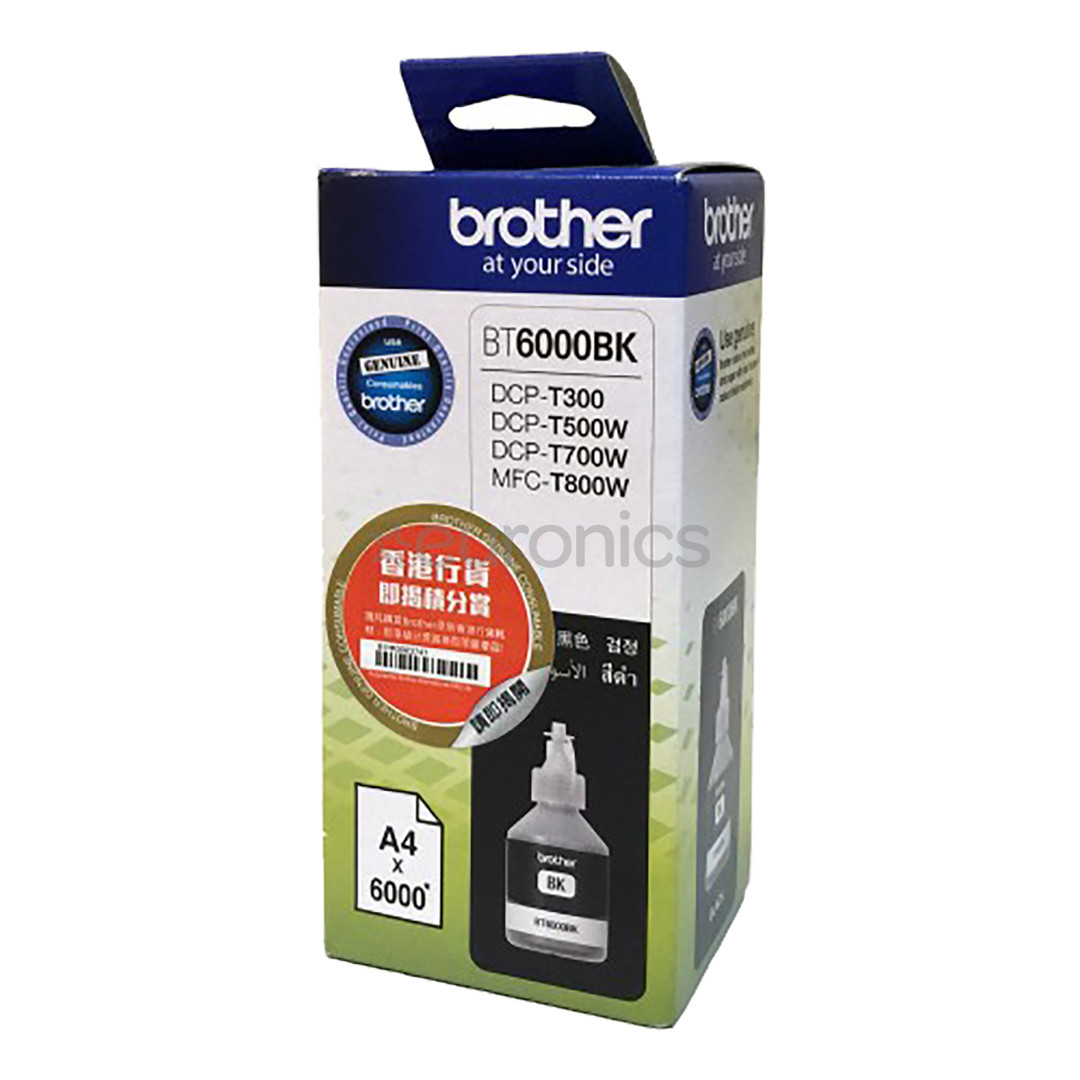 Бутылочка с чернилами Brother BT6000BK (черный)