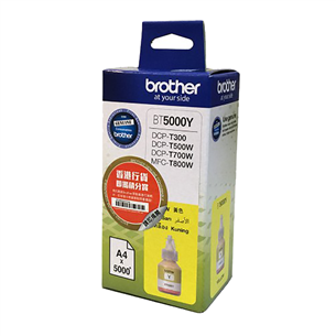 Tindimahuti täitepudel Brother BT5000Y (kollane)