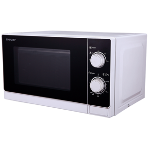 Sharp, 20 L, 800 W, white - Microwave Oven