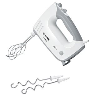 Bosch, 450 W, white/grey - Hand mixer MFQ36400