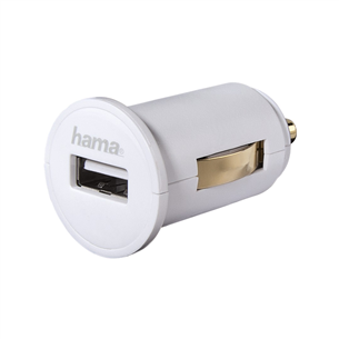 Vehicle charger Piccolino + Lightning cable (1,5 m), Hama