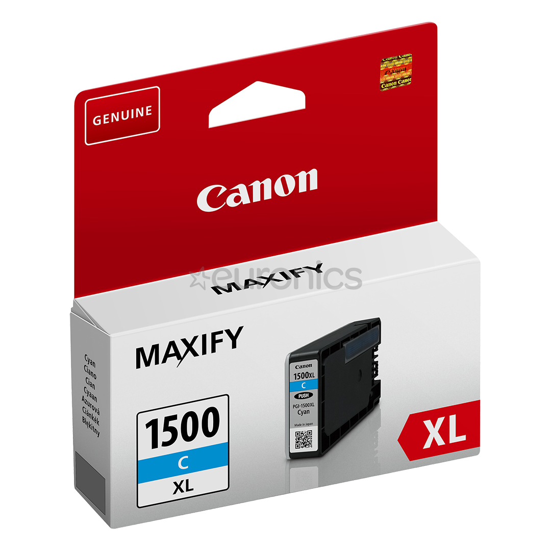 Tindikassett PGI-1500XL (tsüaan), Canon