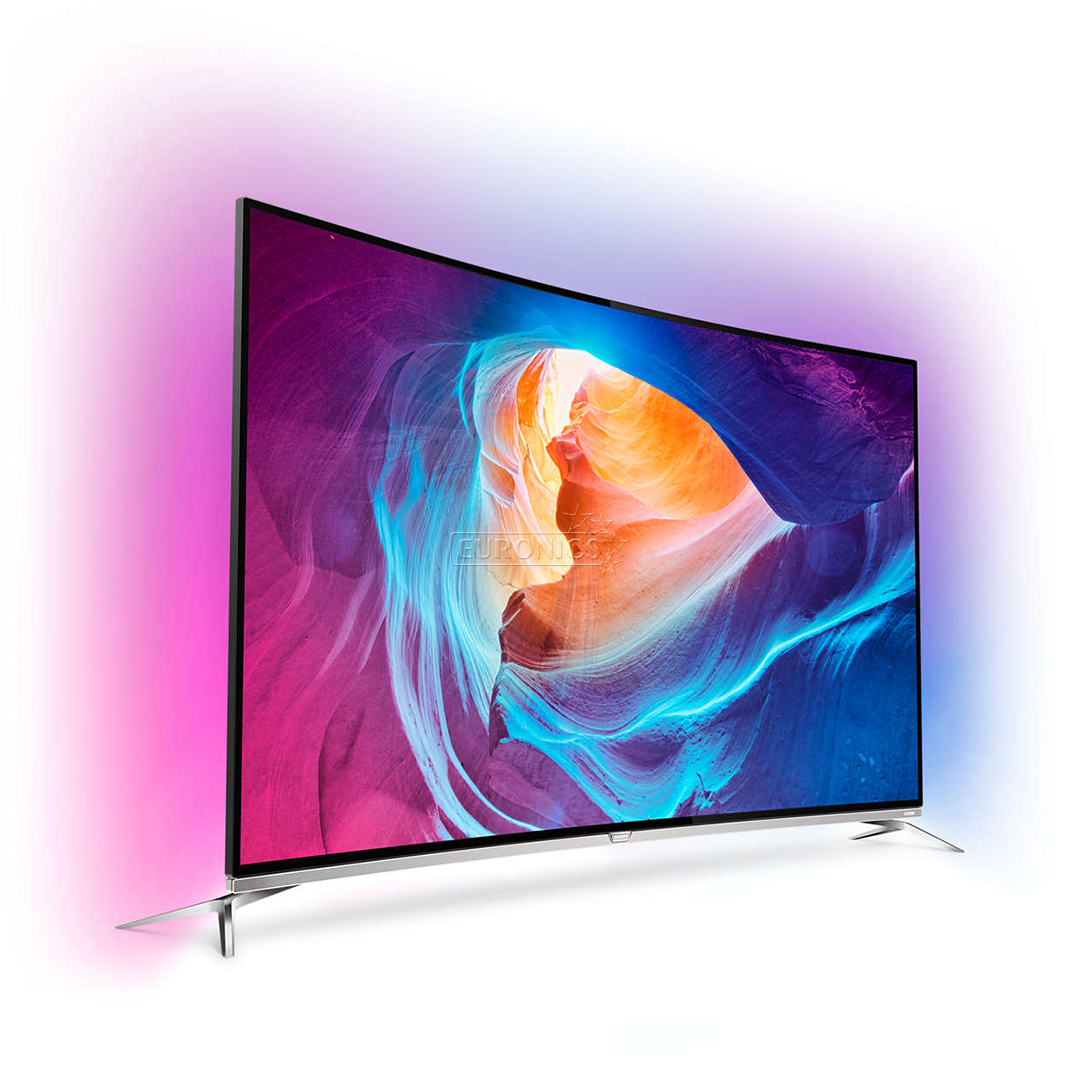 55" curved Ultra HD LED LCD TV, Philips