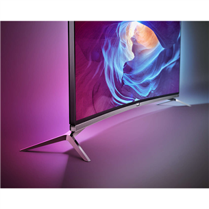 55" изогнутый Ultra HD LED ЖК-телевизор, Philips