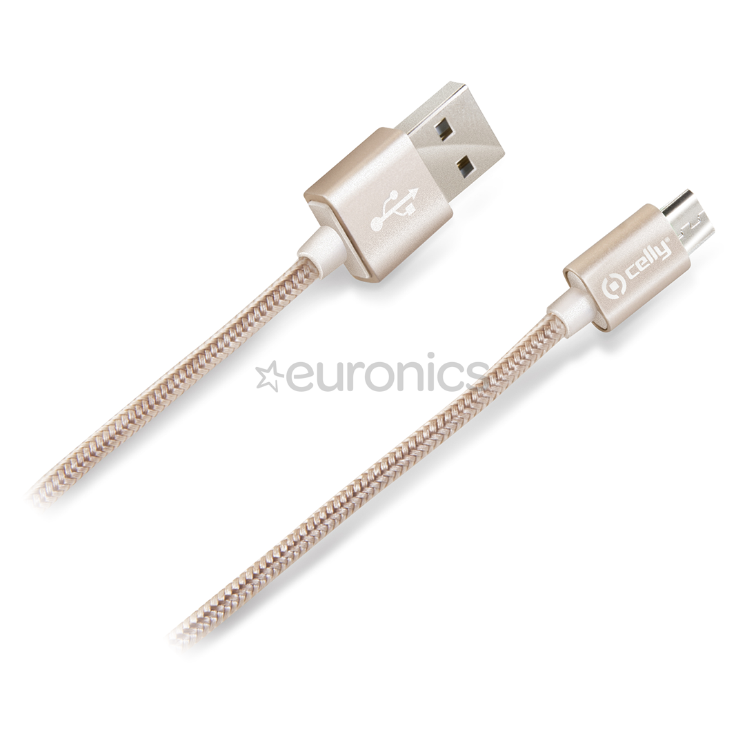 Cable USB -- Micro USB, Celly / 1 m