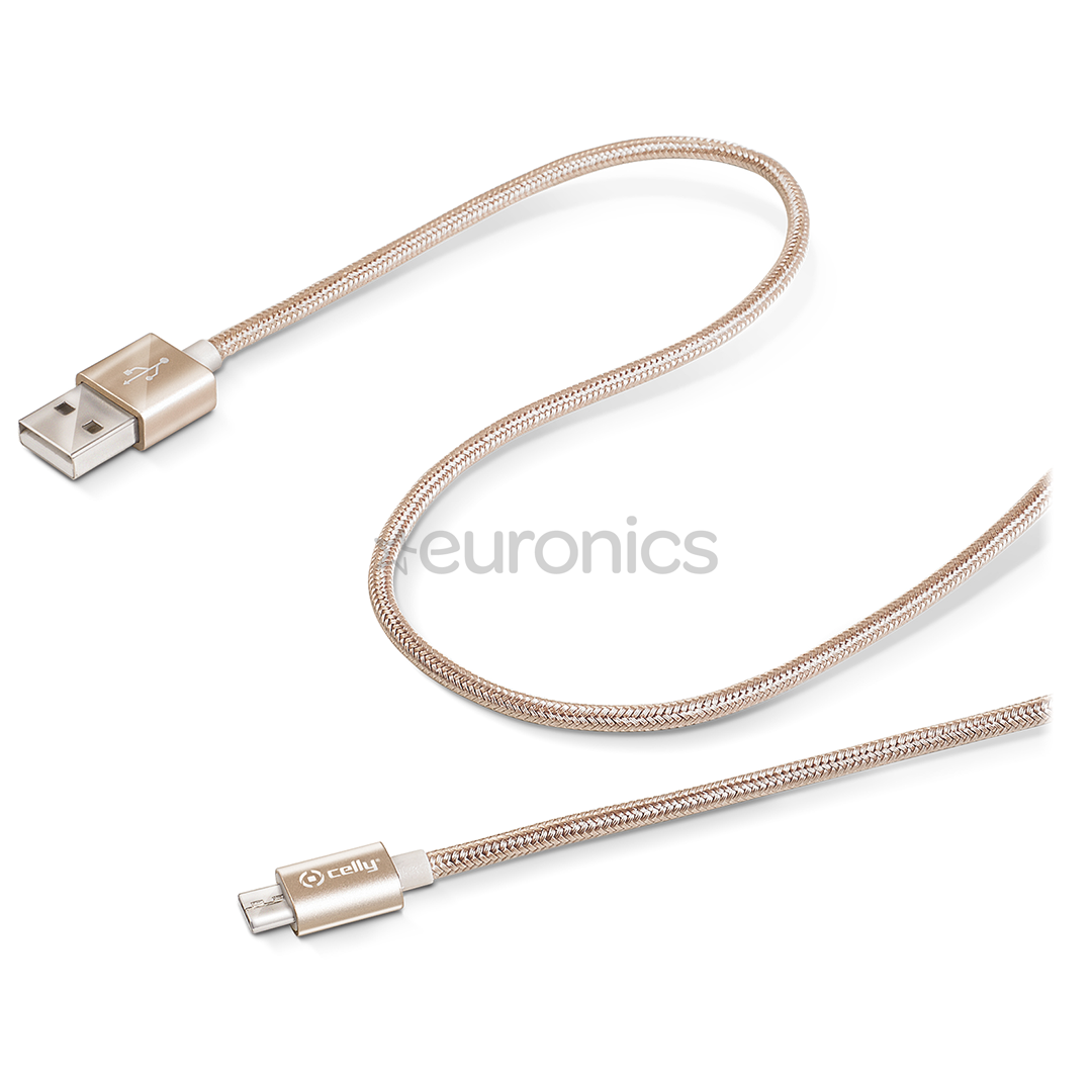 Cable USB -- Micro USB, Celly / 1 m