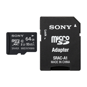 MicroSDXC mälukaart Sony SR64UX (64 GB)