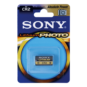 1 x CR2 liitium patarei Sony