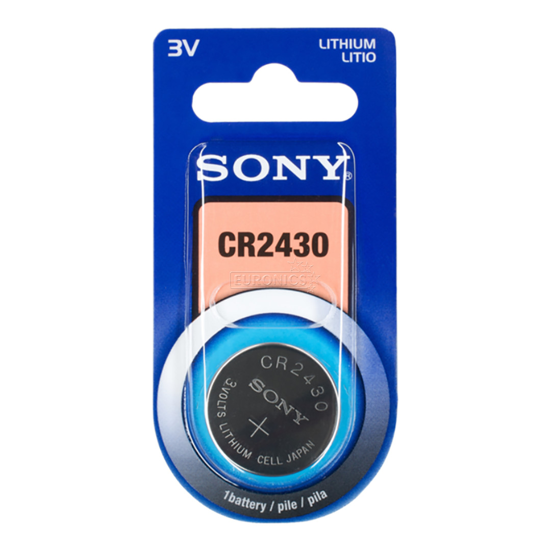 1x CR2430 liitium patarei Sony