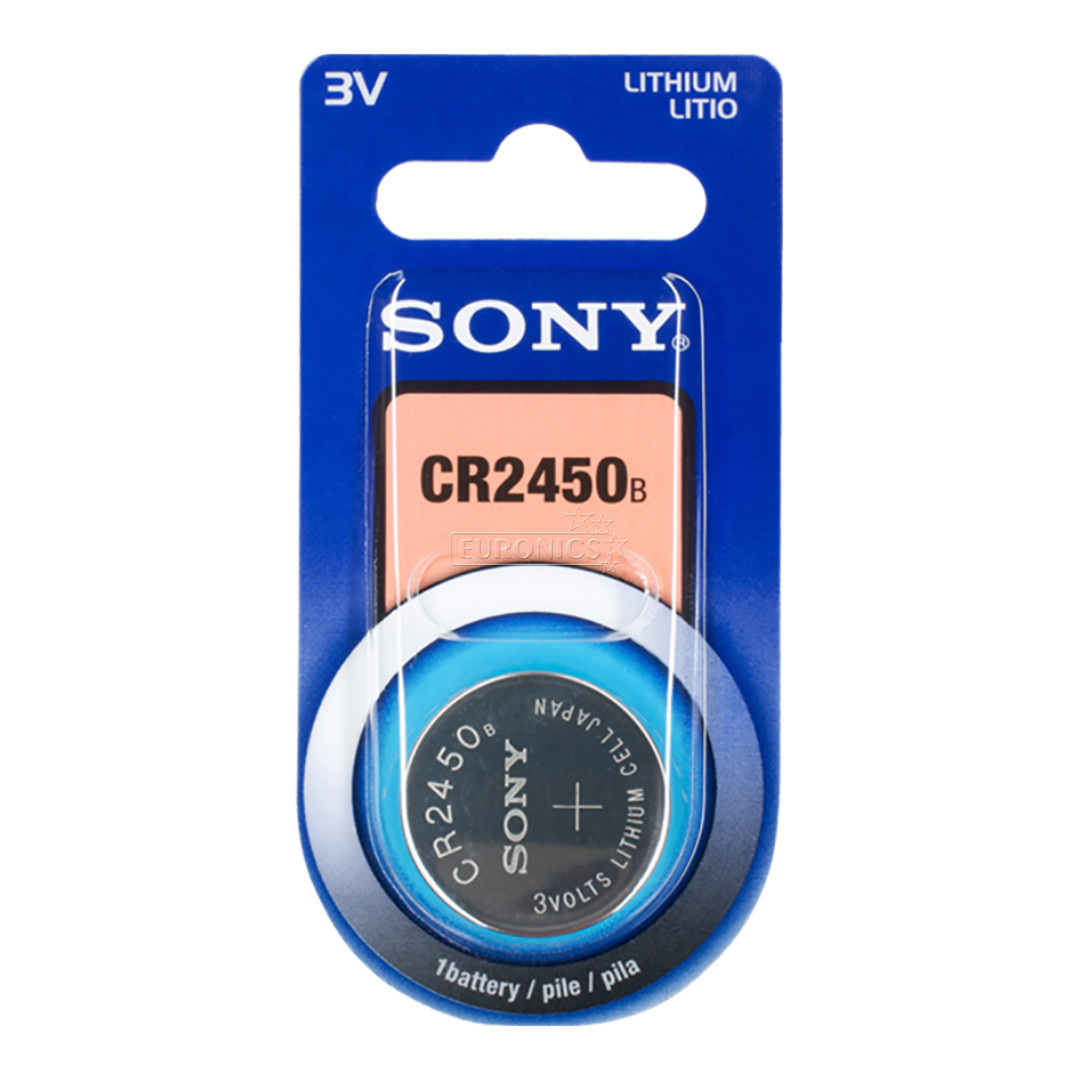 1 x CR2450 liitium patarei, Sony