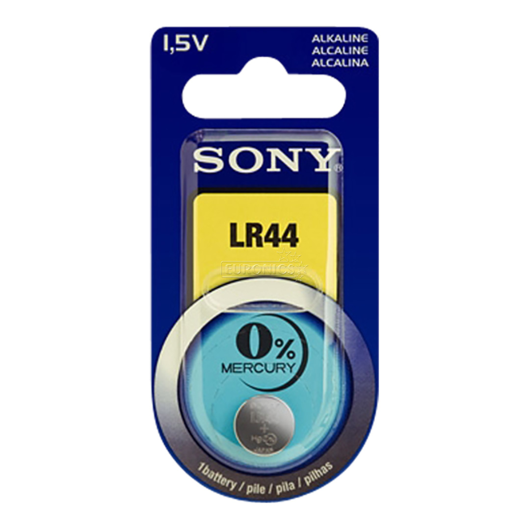1 x LR44 patarei, Sony