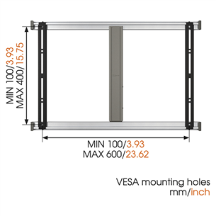 TV wall mount THIN 345 (40-65"), Vogel's