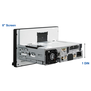 Multimedia receiver X801D-U, Alpine