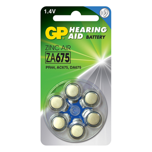 Hearing aid battery, GP