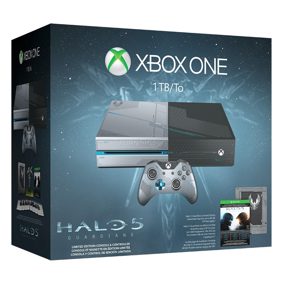 Mängukonsool Xbox One (1 TB) Limited Edition Halo 5: Guardians Bundle, Microsoft
