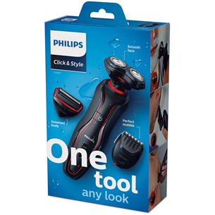 Shaver Click&Style 3 in 1, Philips