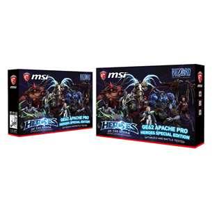 Sülearvuti GE62 6QD Apache PRO Heroes of The Storm Edition, MSI