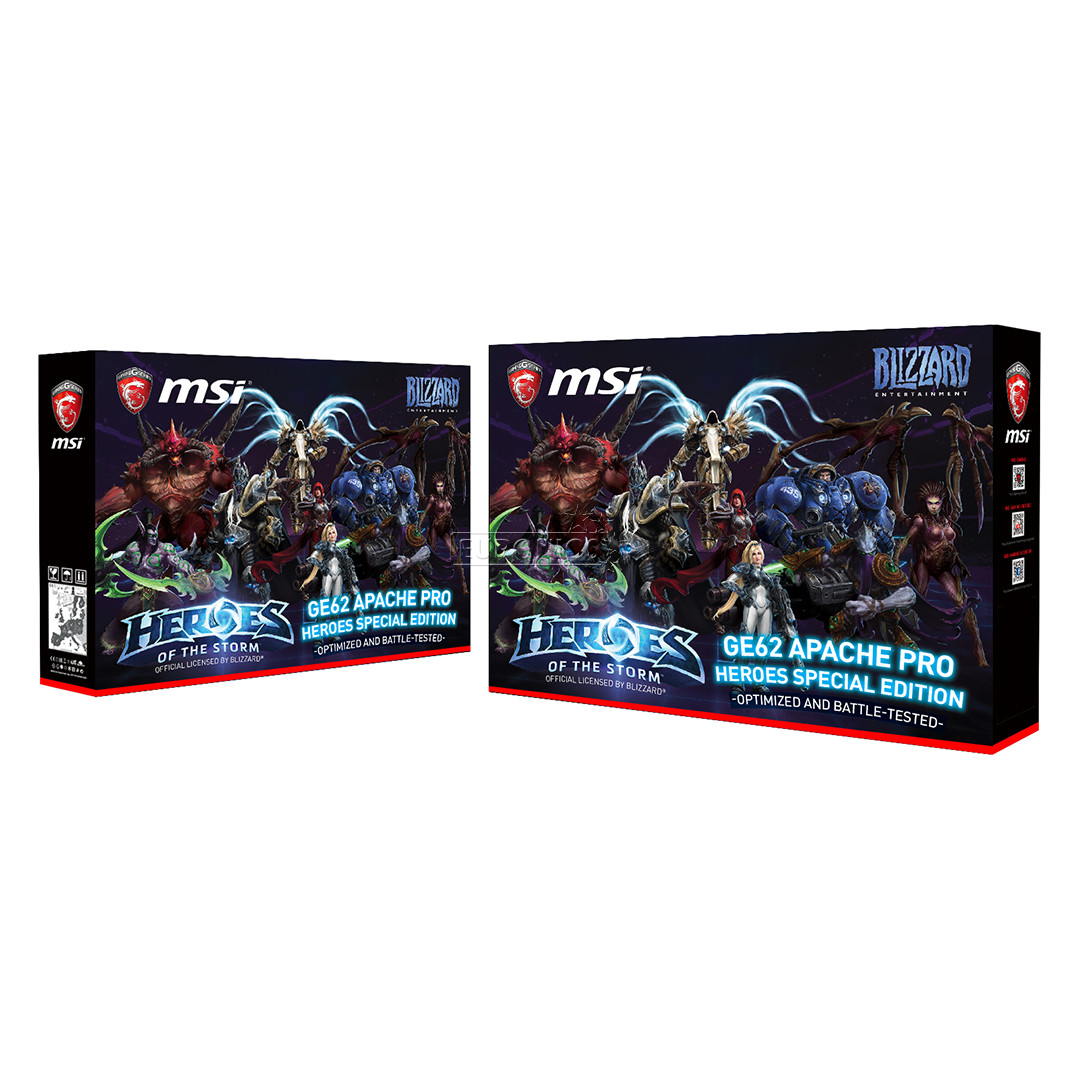 Sülearvuti GE62 6QD Apache PRO Heroes of The Storm Edition, MSI