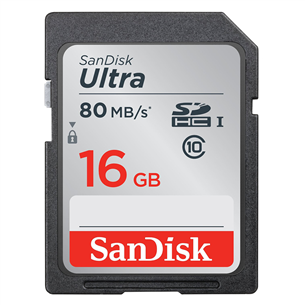 SDHC memory card SanDisk (16 GB)