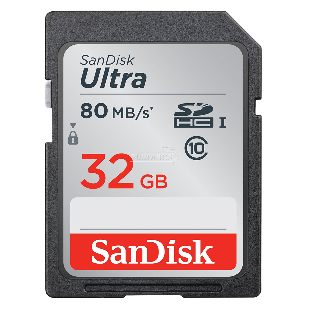 Карта памяти SDHC (32 ГБ), SanDisk