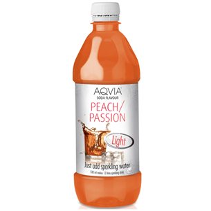 Peach/Passion light flavoured syrup, AQVIA