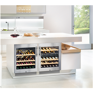 Built-in wine cabinet GrandCru, Liebherr / capacity: 46 bottles