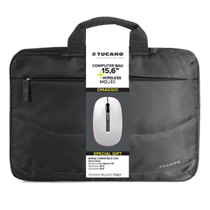 Notebook bag IDEA + wireless mouse, Tucano / up to 15,6"