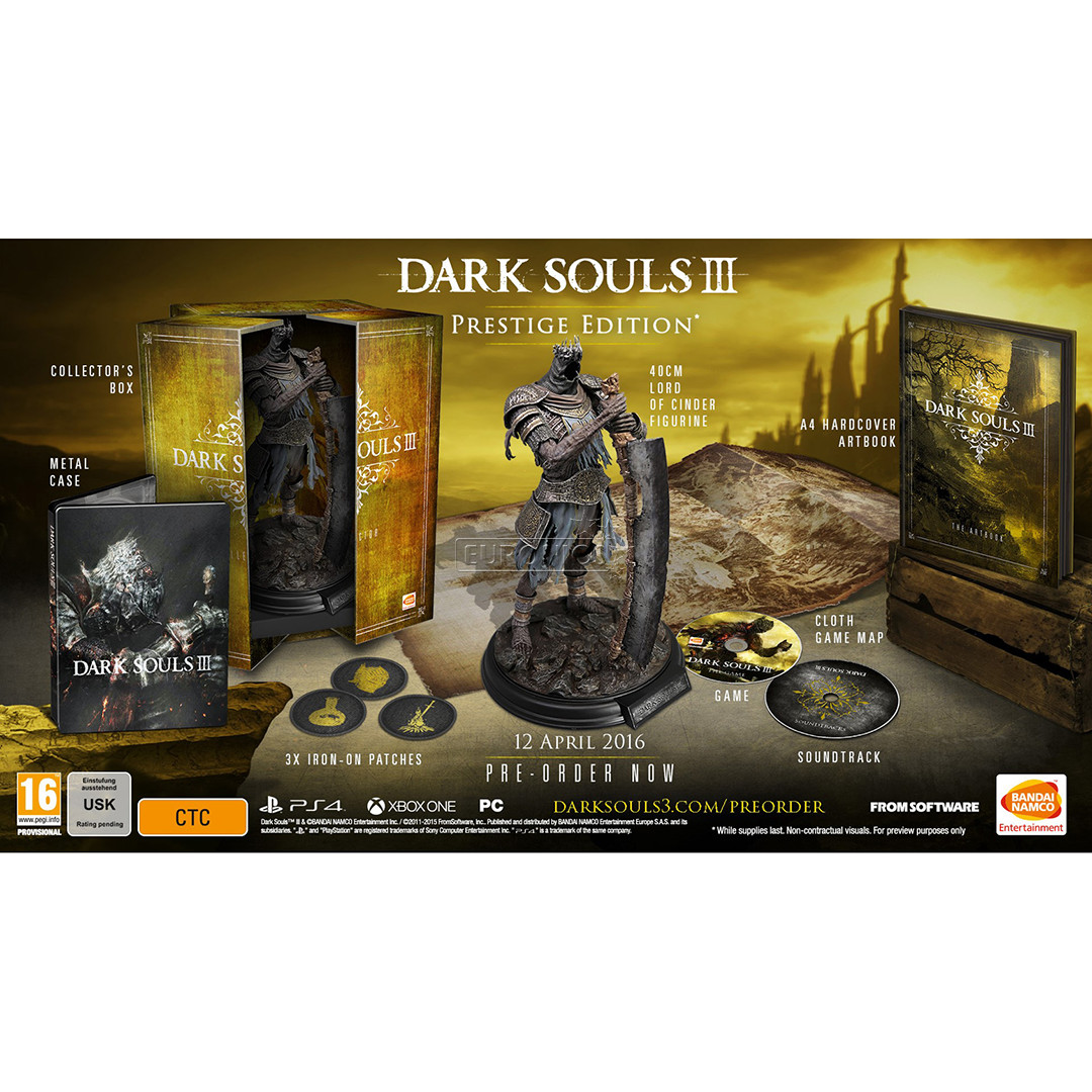 PS4 mäng Dark Souls III Prestige Edition / eeltellimisel