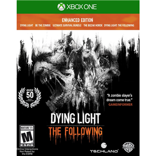 Xbox One mäng Dying Light: The Following - Enhanced Edition
