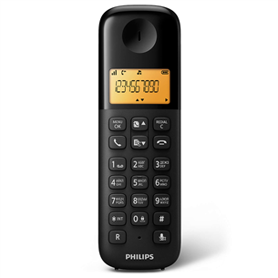 Juhtmeta lauatelefon D1301B, Philips
