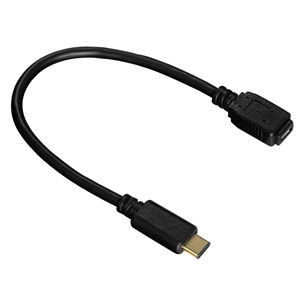 Адаптер USB-C -- micro USB, Hama