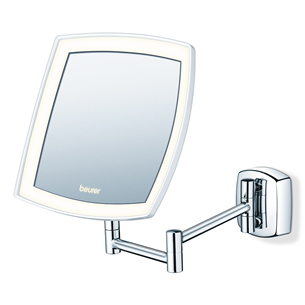 Beurer BS 89, 16x16 cm, silver - Wall-mounted mirror BS89
