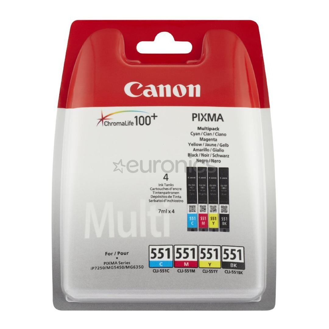 Комплект картриджей Canon CLI-551