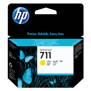 Картридж HP 711 (желтый) CZ132A