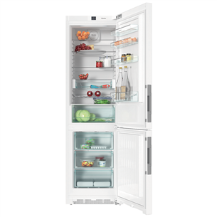 Miele, 351 L, height 201 cm, white - Refrigerator