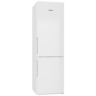 Miele, 351 л, высота 201 см, белый - Холодильник