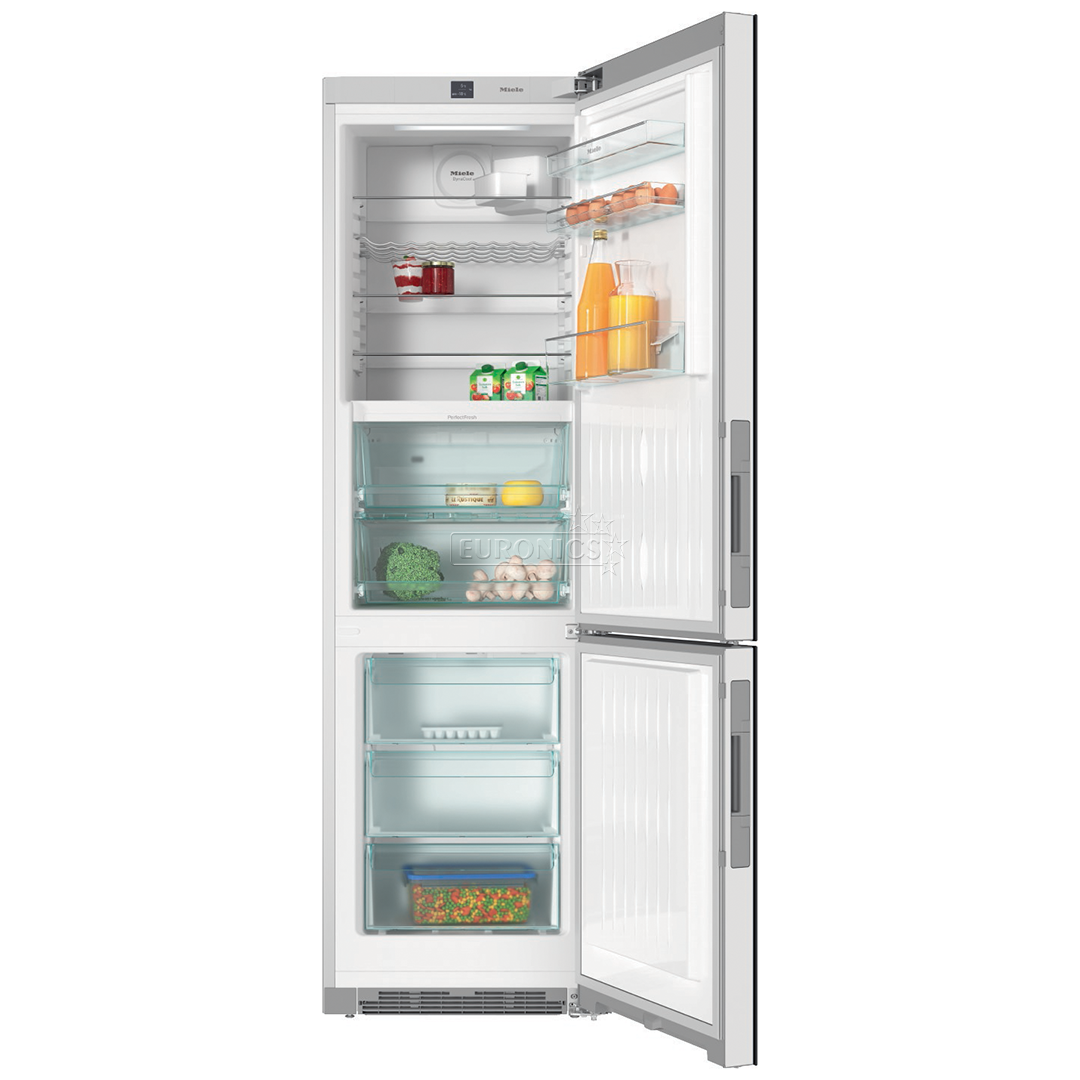 Miele, 351 L, kõrgus 201 cm, must tahvel - Külmik