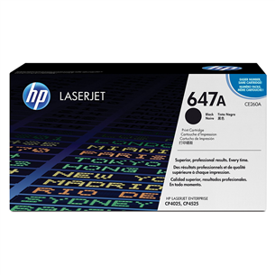 Toner 647A, HP / black