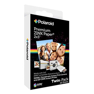 Фотобумага Premium ZINK 2 x 3", Polaroid / 20 листов