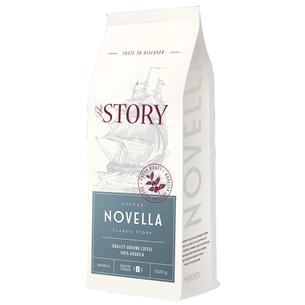 Молотый кофе Novella 500г, The Story