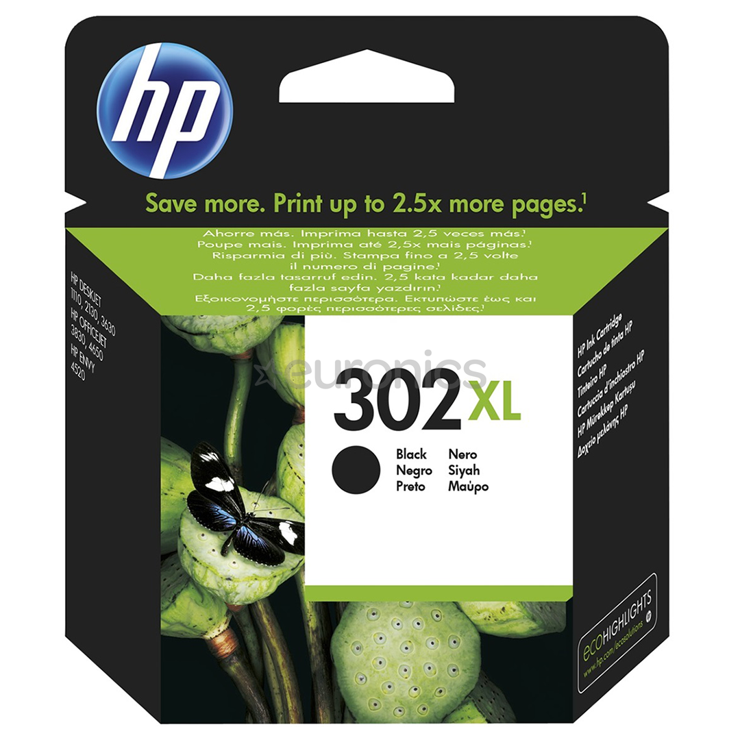 Ink cartridge HP 302XL (black)